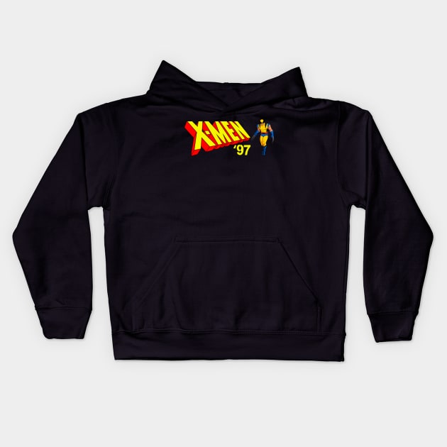 Wolverine Kids Hoodie by CosmicDesignz 